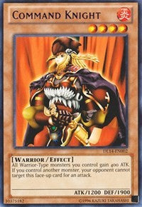 Command Knight (Purple) [DL14-EN002] Rare | Exor Games Bridgewater