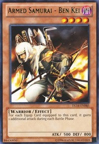 Armed Samurai - Ben Kei (Green) [DL14-EN003] Rare | Exor Games Bridgewater