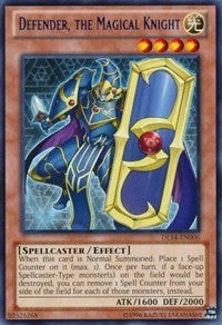 Defender, the Magical Knight (Blue) [DL14-EN006] Rare | Exor Games Bridgewater