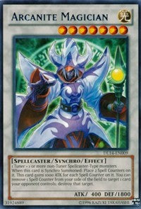 Arcanite Magician (Blue) [DL14-EN009] Rare | Exor Games Bridgewater