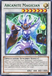 Arcanite Magician (Green) [DL14-EN009] Rare | Exor Games Bridgewater