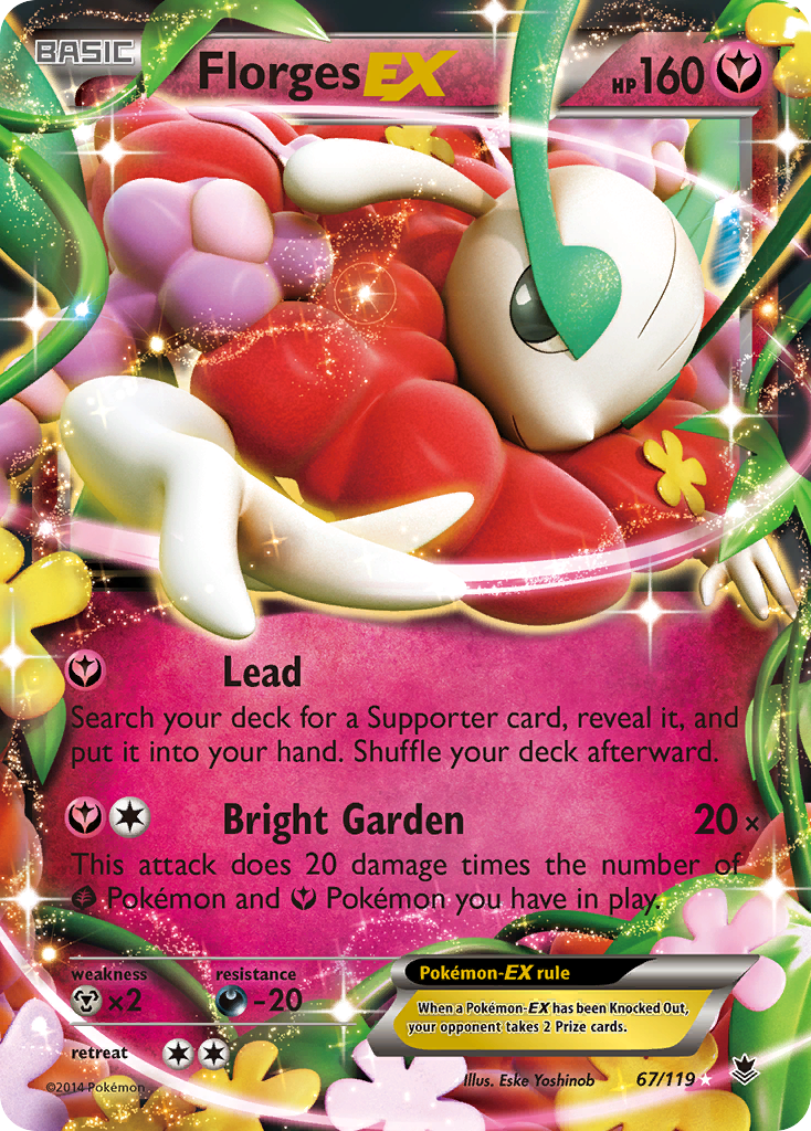 Florges EX (67/119) [XY: Phantom Forces] | Exor Games Bridgewater