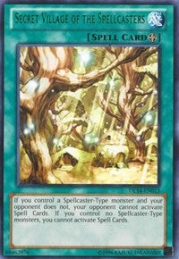 Secret Village of the Spellcasters (Green) [DL14-EN013] Rare | Exor Games Bridgewater