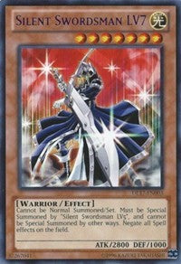 Silent Swordsman LV7 (Blue) [DL17-EN003] Rare | Exor Games Bridgewater