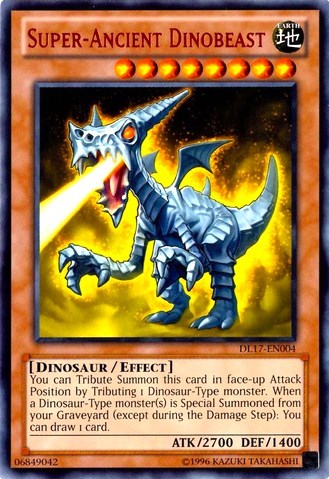 Super-Ancient Dinobeast (Red) [DL17-EN004] Rare | Exor Games Bridgewater