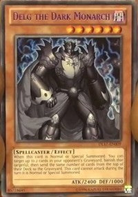 Delg the Dark Monarch (Purple) [DL17-EN009] Rare | Exor Games Bridgewater