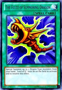 The Flute of Summoning Dragon (Blue) [DL17-EN013] Rare | Exor Games Bridgewater