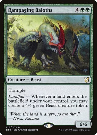 Rampaging Baloths [Commander 2019] | Exor Games Bridgewater
