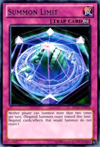 Summon Limit (Purple) [DL17-EN018] Rare | Exor Games Bridgewater