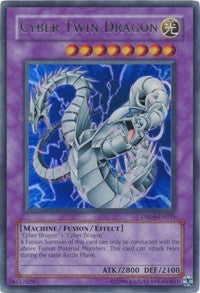 Cyber Twin Dragon [DR04-EN035] Ultra Rare | Exor Games Bridgewater