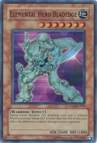 Elemental Hero Bladedge [DR04-EN067] Super Rare | Exor Games Bridgewater