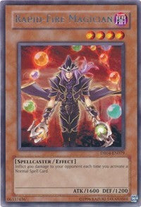 Rapid-Fire Magician [DR04-EN079] Rare | Exor Games Bridgewater