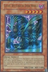 Goldd, Wu-Lord of Dark World [DR04-EN084] Ultra Rare | Exor Games Bridgewater