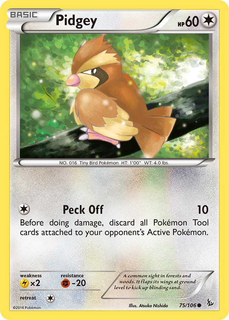 Pidgey (75/106) [XY: Flashfire] | Exor Games Bridgewater