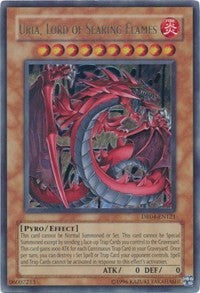 Uria, Lord of Searing Flames [DR04-EN121] Ultra Rare | Exor Games Bridgewater