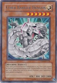 Cyber Barrier Dragon [DR04-EN126] Rare | Exor Games Bridgewater