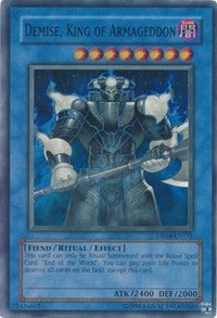 Demise, King of Armageddon [DR04-EN155] Super Rare | Exor Games Bridgewater