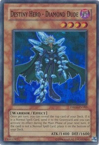 Destiny HERO - Diamond Dude [DR04-EN183] Super Rare | Exor Games Bridgewater