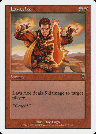 Lava Axe [Seventh Edition] | Exor Games Bridgewater