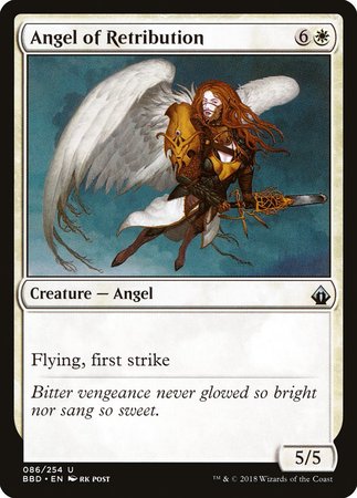 Angel of Retribution [Battlebond] | Exor Games Bridgewater