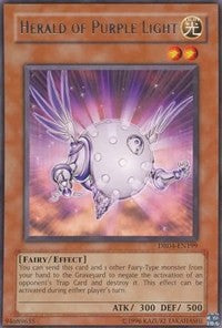 Herald of Purple Light [DR04-EN199] Rare | Exor Games Bridgewater