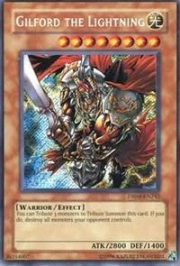 Gilford the Lightning [DR04-EN242] Secret Rare | Exor Games Bridgewater