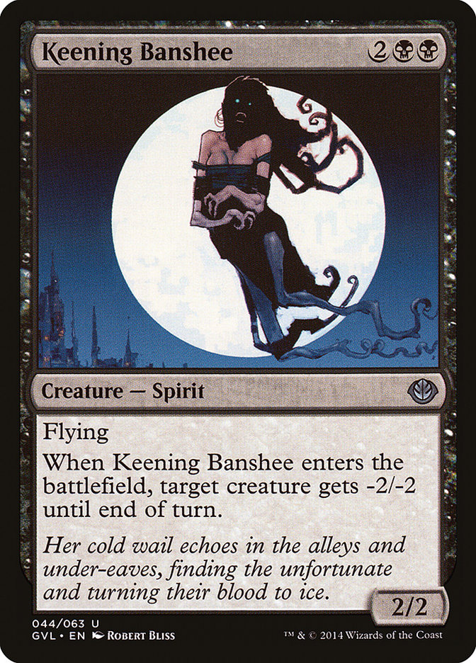 Keening Banshee (Garruk vs. Liliana) [Duel Decks Anthology] | Exor Games Bridgewater