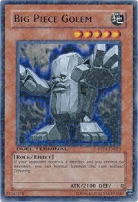 Big Piece Golem [DTP1-EN023] Rare | Exor Games Bridgewater