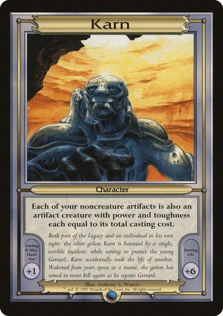 Karn (Oversize) [Vanguard Series] | Exor Games Bridgewater