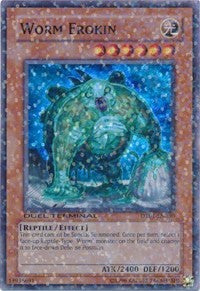 Worm Erokin [DT01-EN030] Super Rare | Exor Games Bridgewater