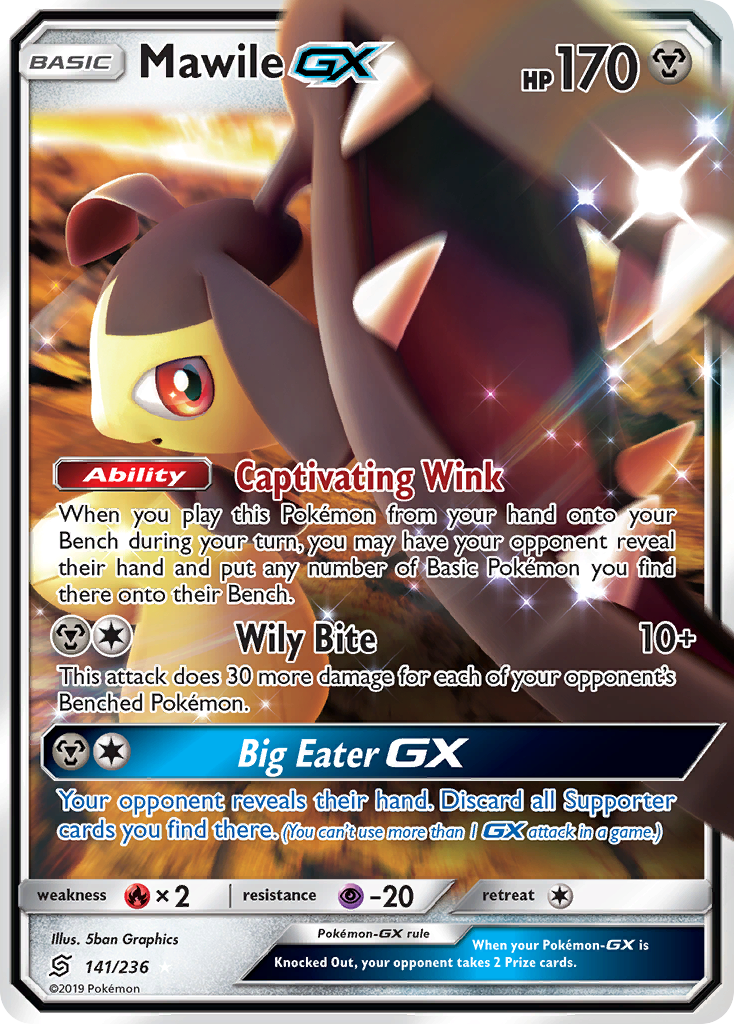 Mawile GX (141/236) [Sun & Moon: Unified Minds] | Exor Games Bridgewater