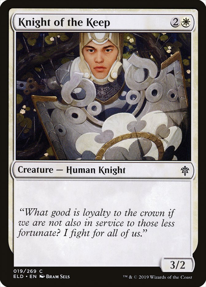 Knight of the Keep [Throne of Eldraine] | Exor Games Bridgewater