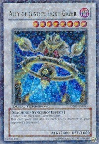 Ally of Justice Light Gazer [DT01-EN090] Ultra Rare | Exor Games Bridgewater