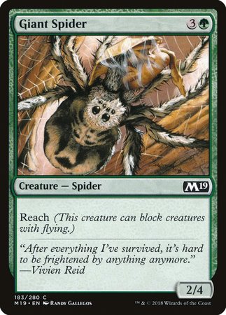 Giant Spider [Core Set 2019] | Exor Games Bridgewater