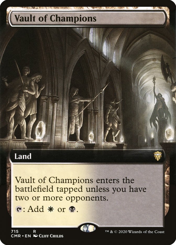 Vault of Champions (Extended) [Commander Legends] | Exor Games Bridgewater