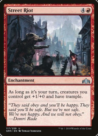 Street Riot [Guilds of Ravnica] | Exor Games Bridgewater