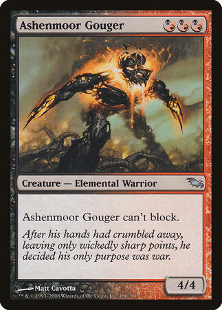 Ashenmoor Gouger [Shadowmoor] | Exor Games Bridgewater