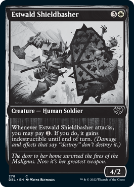 Estwald Shieldbasher [Innistrad: Double Feature] | Exor Games Bridgewater