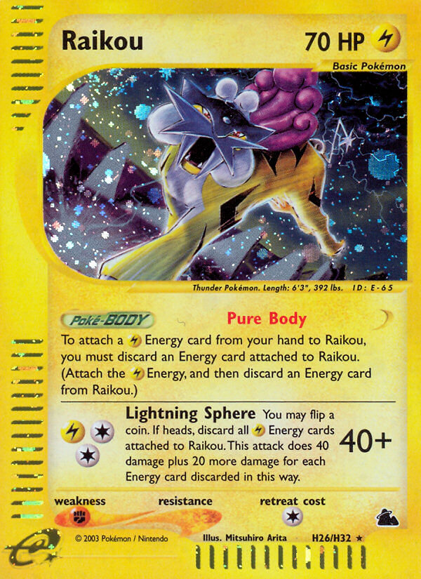 Raikou (H26/H32) [Skyridge] | Exor Games Bridgewater