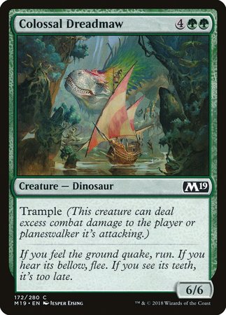 Colossal Dreadmaw [Core Set 2019] | Exor Games Bridgewater