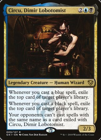 Circu, Dimir Lobotomist [GRN Guild Kit] | Exor Games Bridgewater