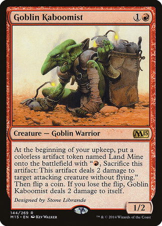 Goblin Kaboomist [Magic 2015] | Exor Games Bridgewater