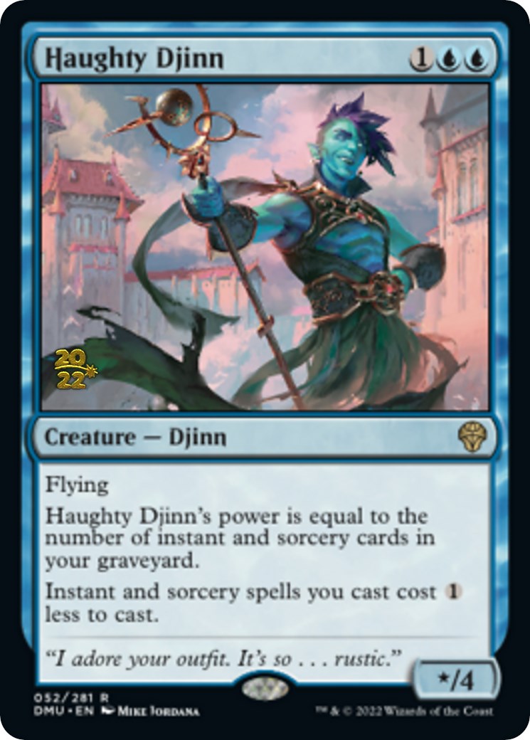 Haughty Djinn [Dominaria United Prerelease Promos] | Exor Games Bridgewater