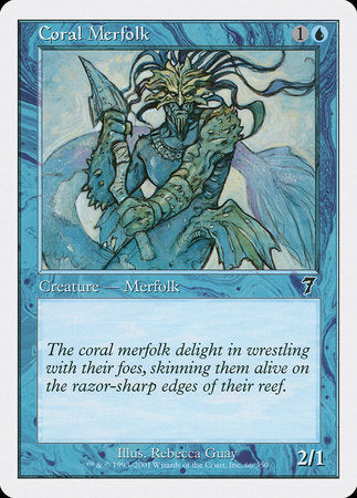 Coral Merfolk [Seventh Edition] | Exor Games Bridgewater