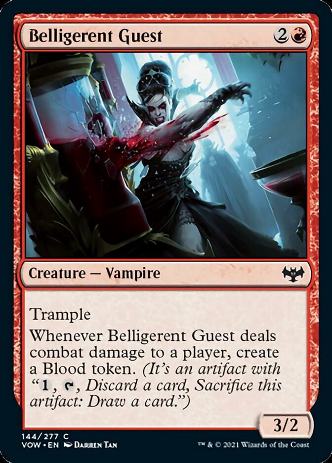 Belligerent Guest [Innistrad: Crimson Vow] | Exor Games Bridgewater