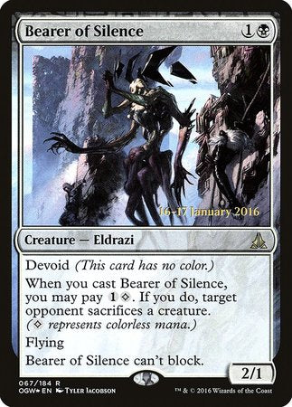 Bearer of Silence [Oath of the Gatewatch Promos] | Exor Games Bridgewater