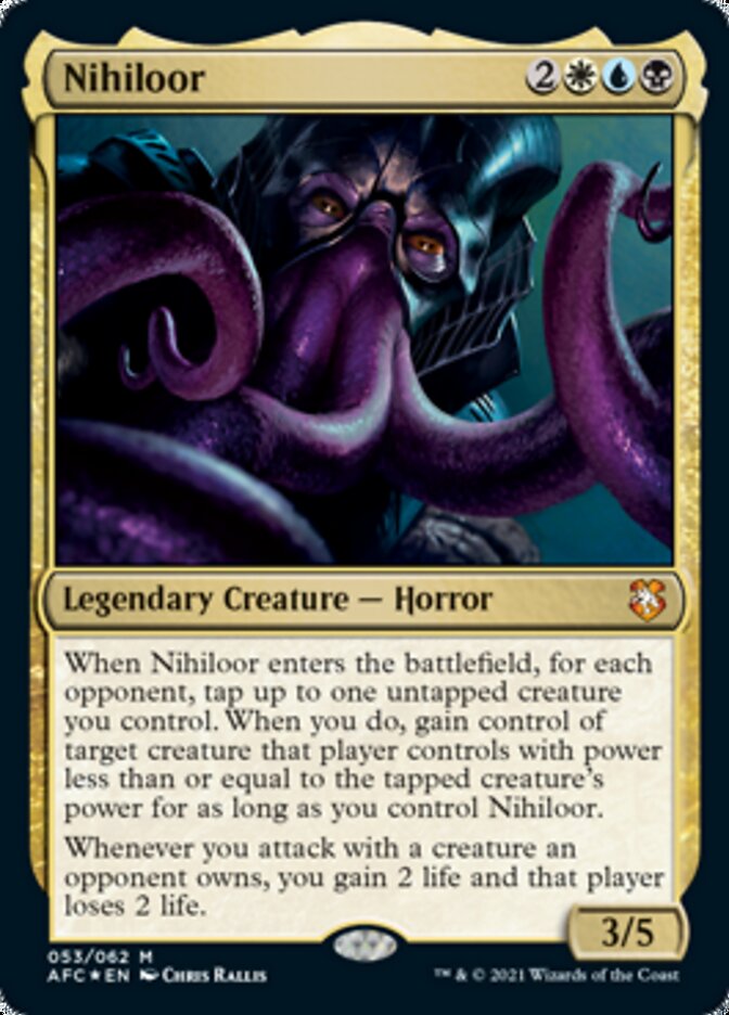 Nihiloor [Dungeons & Dragons: Adventures in the Forgotten Realms Commander] | Exor Games Bridgewater