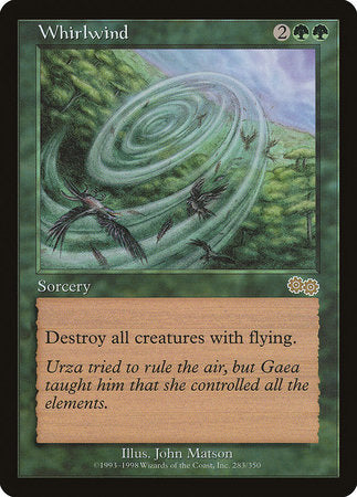 Whirlwind [Urza's Saga] | Exor Games Bridgewater