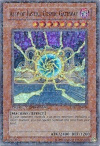 Ally of Justice Cosmic Gateway [DT02-EN028] Super Rare | Exor Games Bridgewater