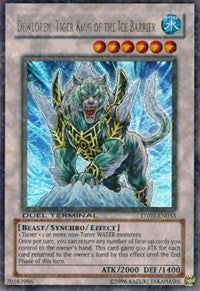 Dewloren, Tiger King of the Ice Barrier [DT02-EN033] Ultra Rare | Exor Games Bridgewater